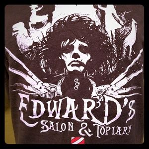 XXL Gray TeeFury Edward Scissorhands Inspired Tee